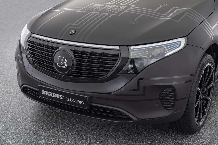 Детали экстерьера Mercedes-Benz EQC400 4Matic by Brabus (N293) 2020 года  (фото 6 из 30)